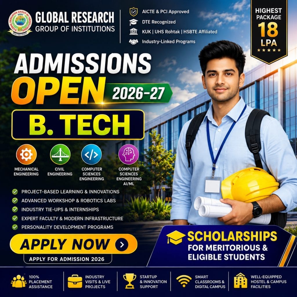 BTech CSE College in Haryana